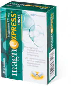 INNOPHARM MAGNEXPRESS 375MG FORTE KAPSZ. 30X  Vitaminok és Nyomelemek  1,044.04 Dió patika online gyógyszertár internetes gyó...