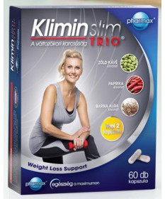KLIMIN SLIM TRIO KAPSZULA 60X  Fogyókúrát segítő termékek 4,359.56 Dió patika online gyógyszertár internetes gyógyszerrendelé...
