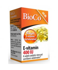 BIOCO E-VITAMIN 400NE KAPSZULA 60X BioCo Vitaminok és Nyomelemek  1,813.55 Dió patika online gyógyszertár internetes gyógysze...